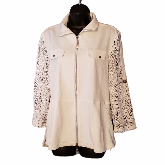 NWT BEREK white lace jacket - Picture 2 of 7